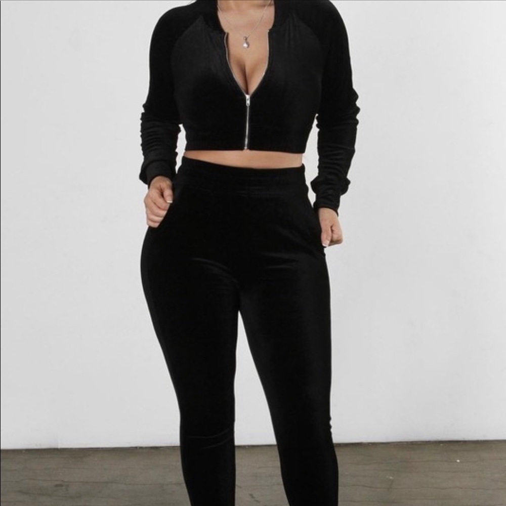 Velvet Pant set